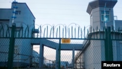 新疆大阪城的一处中国官方所称的职业再教育营地。（2018年9月4日）