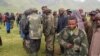 Nyatura militia combatants at an army camp in North Kivu, DRC (N. Long, VOA)