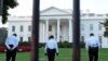 白宫特工处加强白宫外围安全戒备