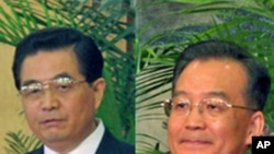 中共总书记胡锦涛, 中国国务院总理温家宝