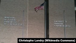 Lafayette Parish Courthouse, Lafayette, Lousiana.