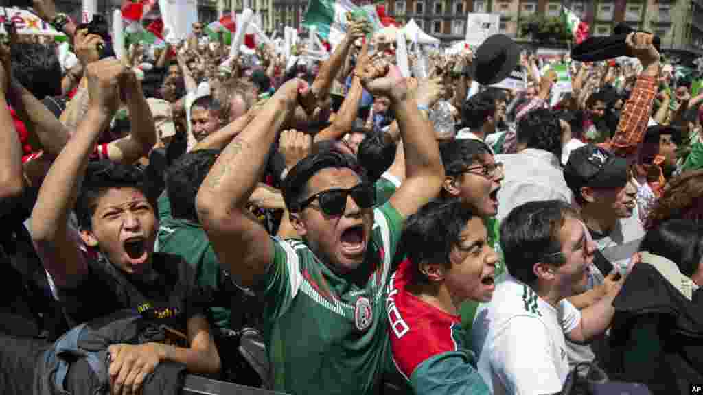 ደገፍቲ መክሲኮ ብዓወት ኣብ ልዕሊ ሃገራዊት ጋንታ ጀርመን ዝተሰምዖም ሓጎስ እናገለጹ