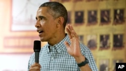 Le président Barack Obama s'exprimait depuis Hawaii, où il séjourne actuellement (AP)