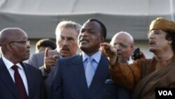 Denis Sassou Nguesso, President du Congo.