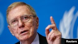 마이클 커비 전 유엔 북한인권 조사위원회 COI 위원장 (자료사진)