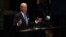 Tổng thống Hoa Kỳ Joe Biden phát biểu tại LHQ hôm 21/9/2021.
