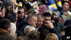 Naser Orić napušta Sud BiH nakon pravosnažne oslobađajuće presude, 30. novembar 2018.