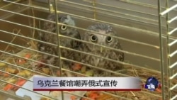 乌克兰餐馆嘲弄俄式宣传