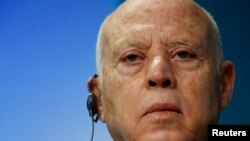 Rais wa Tunisia Kais Saied 