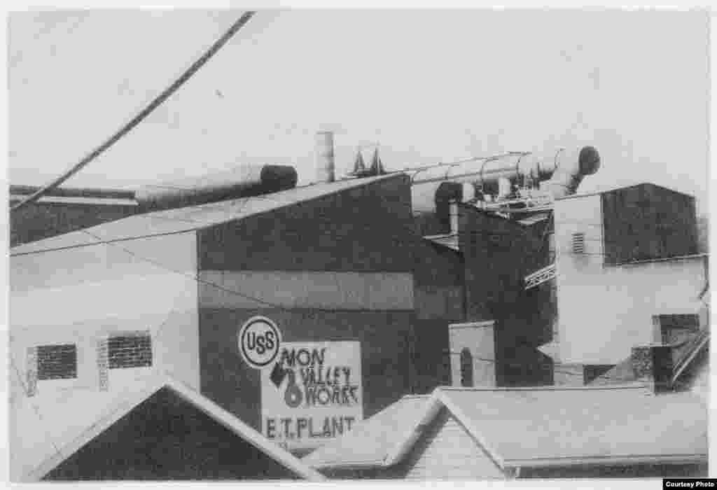 Edgar Thomson Steel Works was a major employer in Braddock, Pennsylvania. Today, several hundred people still work there. (George L. Smyth)