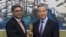 In this image taken from a video footage run by Phoenix TV, Chinese Foreign Minister Wang Yi, right, meets with India's Foreign Secretary Vikram Misri in Beijing, Jan. 27, 2025. (Phoenix TV via APTN)