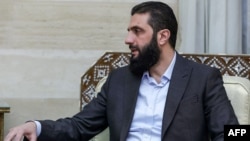 احمد الشرع، ملقب به الجولانی، رهبر «هیئت تحریر الشام» 