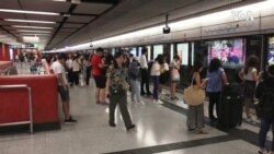 香港部分地铁站仍在修复中