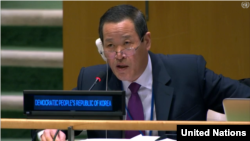 김성 유엔주재 북한대사.