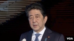日本首相安倍(资料照片)