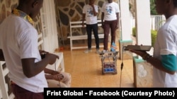 تیم جمهوری دموکراتیک کانگو در رقابت بین المللی روبات ها در واشنگتن