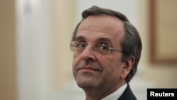 Thủ tướng Antonis Samaras của đảng Tân Dân chủ về đầu trong cuộc bầu cử hôm 17/6 và sẽ lãnh đạo chính phủ liên hiệp