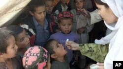 سندھ میں انسدادِ پولیو مہم جاری