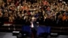 Supporters cheer as President-elect Donald Trump speaks during the first stop of his post-election tour, Dec. 1, 2016, in Cincinnati.