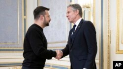 آنتونی بلینکن و ولودیمیر زلنسکی