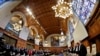 Judges, right, enter the World Court in The Hague, Netherlands, file photo. (AP Photo/Peter Dejong)