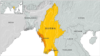 Burma's map