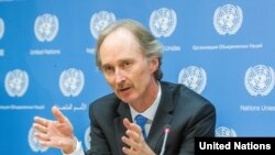 Geir O. Pedersen Nûnerê Taybet yê Neteweyên Yekbûyî (NY) yê jibo Sûrî Geir Pedersen 