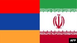 Флаги Армении и Ирана