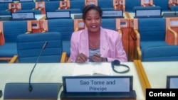 Dra. Elsa Garrido - Líder do Partido Verde STP