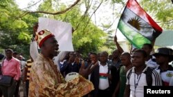 'Yan rajin neman kafa kasar Bifra daga Najeriya