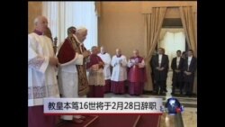 教皇本笃16世将于2月28日辞职