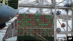 资料图：美国佐治亚州的一座港口。（佐治亚港务局照片）