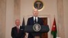 Američki predsednik Džo Bajden govori na zajedničkoj konferenciji za novinare sa jordanskim kraljem Abdulahom u Vašingtonu (Foto: Jim WATSON / AFP)