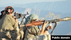 Du Şervanên jin y;n PKK'ê