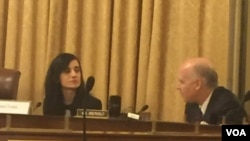 Leyla və Arif Yunusların qızı Dinara Yunus Helsinki Komissiyasında