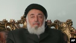 برهان الدین ربانی، رئیس جمهور پیشین افغانستان