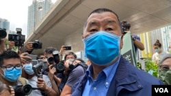 资料照片：香港《苹果日报》创始人黎智英。(2020年5月19日)