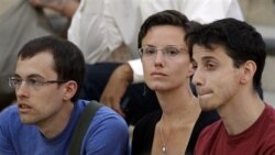 حمايت سه کوهنورد آمريکايی از جنبش اشغال وال استریت