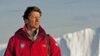 James Balog, pictured here in Greenland, has designed, programmed and installed time-lapse cameras on glaciers to record the impact of a warming climate.
