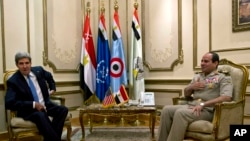 11月3日克里在开罗会晤埃及军方领导人