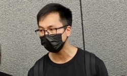 梁锦威表示，支联会在公民社会的角色应该由香港市民去决定，而不是特首林郑月娥一个人定义 （美国之音/汤惠芸）