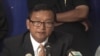 sam rainsy denies preliminary election in a press conference, 130729