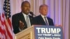Former Republican presidential candidate Ben Carson speaks after announcing he will endorse Republican presidential candidate Donald Trump, during a news conference at the Mar-A-Lago Club, Friday, March 11, 2016, in Palm Beach, Fla. 