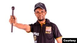 UMnu. Mqondisi Moyo, umkhokheli webandle leMthwakazi Republic Party.