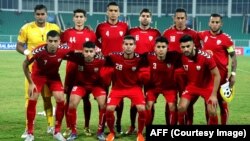 یازده بازیکن نخست افغانستان در برابر مالدیف