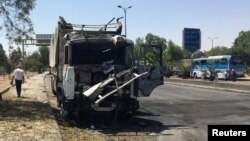 지난 2일 시리아 수도 다마스쿠스에서 자살폭탄 공격이 발생해 적어도 18명이 사망했다.