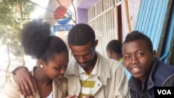 Betty Lub is pictured with her biological father and cousin in this photo taken by Loes Zuidervaart, her current foster parent, Feb. 8, 2013.