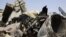 The wreckage of the Dana Air plane crash in Lagos, Nigeria, June 6, 2012.