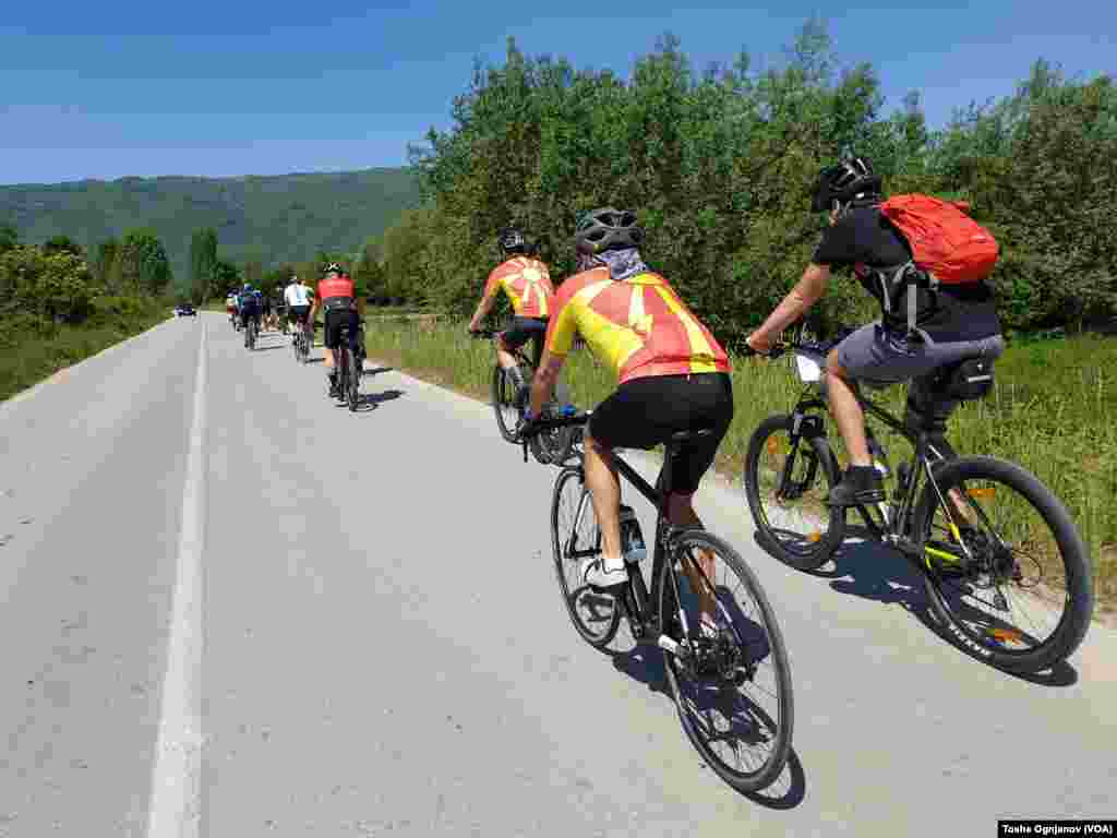 Хуманитарна велосипедска тура околу Охридско Езеро