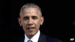 Le président américain Barack Obama, à Athènes, Grèce, 15 novembre 2016.